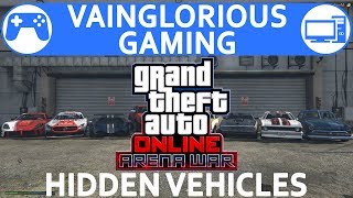 Arena War Hidden Vehicle Customization amp Test Drive  GTA Online DLC Unreleased Vehicles [upl. by Ahras845]