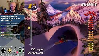 SSX Tricky  Elysium Alps Clean in 30418 [upl. by Chalmer439]