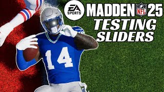 Testing Madden 25 Sliders [upl. by Martine]