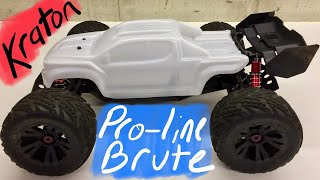 PROLINE BRUTE  ARRMA KRATON BODY FIRST LOOK [upl. by Acinorehs261]