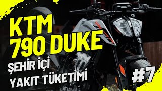 NEŞTER ŞEHİR İÇİ NE YAKIYOR  KTM 790 DUKE YAKIT TÜKETİMİ  KTM 790 DUKE URBAN FUEL CONSUMPTION [upl. by Irwin]