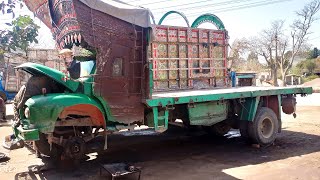 PK TRUCK VLOGS Bedford truck Wheel Greasing Truck Production In Pakistan [upl. by Mac]