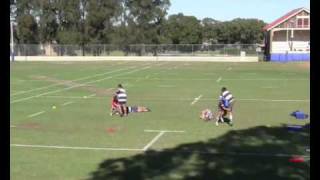 Rugby Coaching Drills  Tackle Reload and Steal drill [upl. by Isyad428]