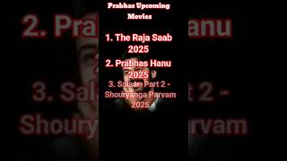 Prabhas Movies Upcoming 2025 bollywoodmovie southindianmovie dubbed prabhas [upl. by Aland]