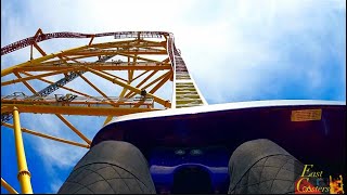 Top Thrill Dragster POV 4K 60fps Intamin Strata Coaster Cedar Point Sandusky OH [upl. by Aniloj897]