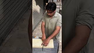 Biggest Manda Roti Cutting  Big Rumali Matka Roti [upl. by Hach]