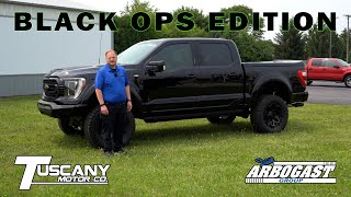 NEW 2022 Ford F150 Lariat Tuscany Black Ops Lifted Truck LFD11354T  Dave Arbogast [upl. by Doig403]