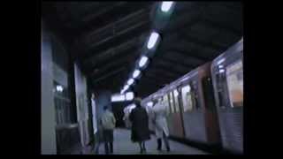 U Bahn Rathaus nach Baumwall 1987 [upl. by Fotina]