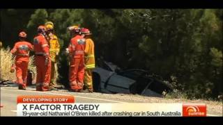 X Factor star killed in crash [upl. by Theresina242]