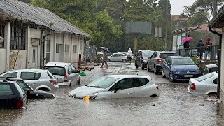 Zbog obilnih kiša poplavljeni dijelovi Dubrovnika [upl. by Apollus]