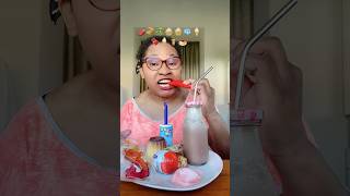 Asmr e mukbang com mistura extraordinária asmr mukbang food [upl. by Saalocin]