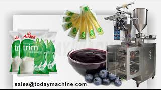 Automatic Vertical Pouch Sachet Water Filling Packing Machine Bag Water Liquid Sachet Packing Fillin [upl. by Nomed]