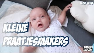 EERSTE BRABBELS ⚠️ CUTENESS OVERLOAD ⚠️ ☆ DRIELING FAMILIE VLOG 53 [upl. by Nat]