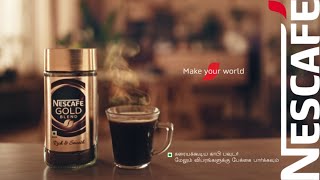 NESCAFE GOLD Make Your WorldTamil [upl. by Maure]