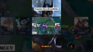 Counter Hero Brunhilda AOV  Arena of Valor shorts aov arenaofvalor liênquânmobile garenarov [upl. by Frederic]