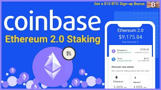 How to Stake Ethereum on Coinbase to Earn Interest ETH 20 [upl. by Henriette]