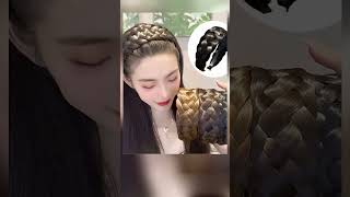 Luxury Wide Wig headbands Fishbone Braids Hairband👩‍🦰 factions womensstyle womensclothing [upl. by Gae]