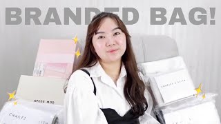 SHOPEE HAUL BRANDED BAG TERBARU MULAI DARI 100 RIBUAN [upl. by Marillin928]