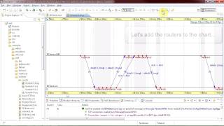 OMNeT Sequence Chart  TCP Connection Setup [upl. by Aicemak]