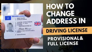 How to change address in FullProvisional driving license UK தமிழில் DVLA ProvisionalFull License [upl. by Wendolyn]