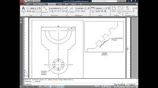 AutoCAD Tutorial  Creating annotative dimensions and multileaders [upl. by Florentia]