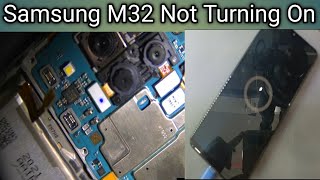 Samsung m32 5g not turning on fix [upl. by Ahseenak]