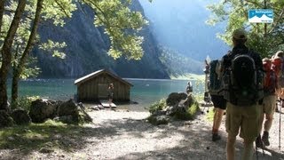 Wandern in Deutschland Funtenseewanderung Teil 1  Aufstieg fünf Seen Königssee Kärlingerhaus [upl. by Laehplar]