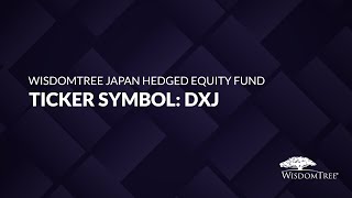 ETF of the Week WisdomTree Japan Hedged Equity Fund DXJ [upl. by Wash]