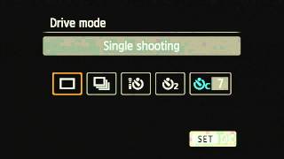 Canon 700D setting ISO WB Drive Modes amp Picture Styles [upl. by Esiahc602]