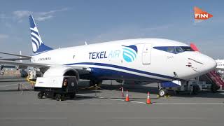 Transformer Texel Air showcases world’s first flexible combifreighter [upl. by Serrell]