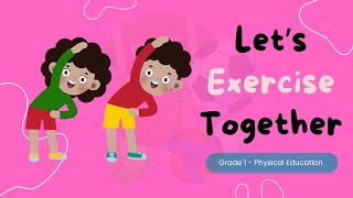 Let’s Exercise Together  Fun Moves for Kids 36 Years Old [upl. by Scibert]