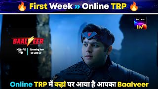 Baalveer Season 4  Online TRP Report From 6th May  13 May 2024  Filmi Inspection [upl. by Milone]