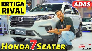 Honda BRV 7 Seater MPV  Maruti Suzuki Ertiga Rival  Rs 10 Lakh  ADAS wali 7 Seater🔥 [upl. by Dominica]