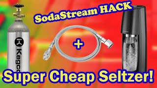 Never Pay to make Seltzer water again in the long run Sodamod Sodastream [upl. by Assertal732]