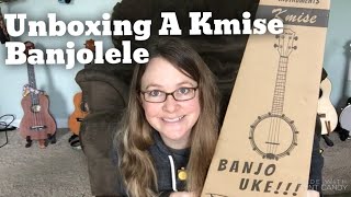 Unboxing a Kmise Banjolele Is it worth the hype [upl. by Alethia]