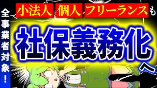 【超速報】年金･保険大激変！全事業所､ﾊﾟｰﾄ週20時間勤務で扶養除外､個人経営･ﾌﾘｰﾗﾝｽも社会保険加入へ【106万円･130万円の壁主婦年金･第3号被保険者国民･健康･厚生中小企業倒産】 [upl. by Kenney]