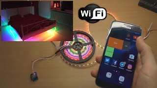 Home automation over WiFi using WeMos ESP8266 [upl. by Peery]