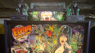 Stern Pinball Elvira HOH Gameplay 40th  please subscribe trying to reach 1000 subscribers [upl. by Cordi]