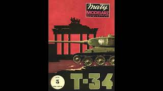 Mały Modelarz 1975  05  Czołg T34 Rudy [upl. by Marybelle596]