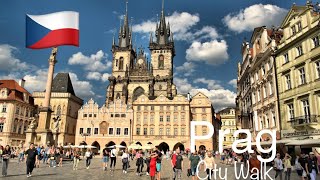 Prag 2024 Czech Republic City Walk in 5K 🇨🇿 [upl. by Bernstein98]