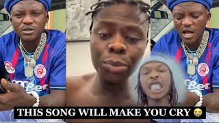 Portable drops Emotional tribute Song for Mohbad Death as he Attack Sam Larry and Naira Marley [upl. by Ahsian]