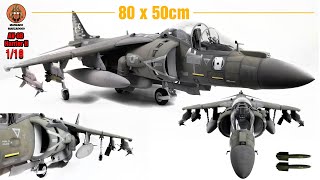 AV8B Harrier II Hobby Boss 118 scale 11 FINAL [upl. by Emmerie]