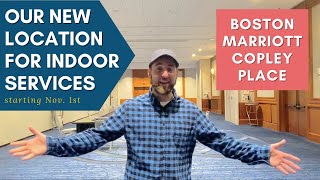 Indoor Services at Boston Marriott Copley Place  Starting Nov 1st [upl. by Parker]