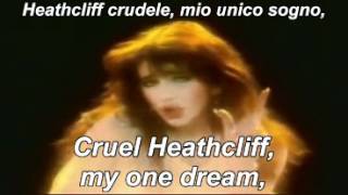 Kate Bush Wuthering Heights Lyrics  traduzione [upl. by Thill]