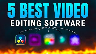 Best video editing software for pc  Top 5 best video editing software [upl. by Nauh]