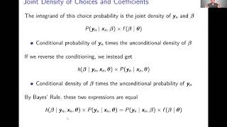 Week 12 IndividualLevel Coefficients  Video 2 Derivation of Conditional Distributions [upl. by Chute]