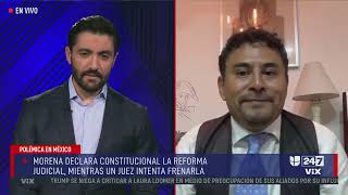 Senado ignora suspensión provisional sobre publicación de Reforma al Poder Judicial análisis [upl. by Arted69]