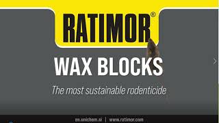 Ratimor Wax Blocks Triumph Irresistible Attraction for Effective Rodent Control [upl. by Rahsab]