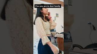 life with Desi family 😱👨‍👩‍👧‍👧funny family desi ytshorts horror [upl. by Vivienne]