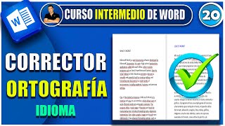 🔵 como cambiar el idioma de correccion de ortografia en word FÁCIL [upl. by Cos732]